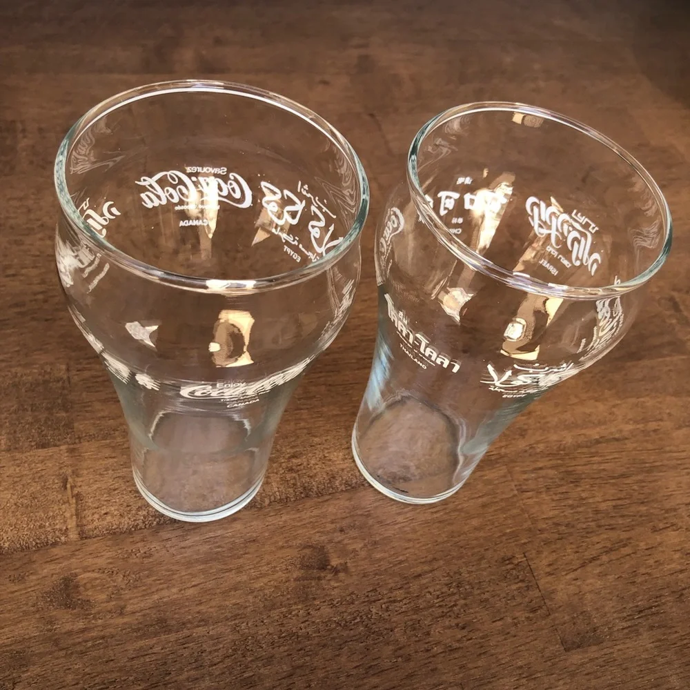 Coca-Cola International Drinking Glass (Set of 2)